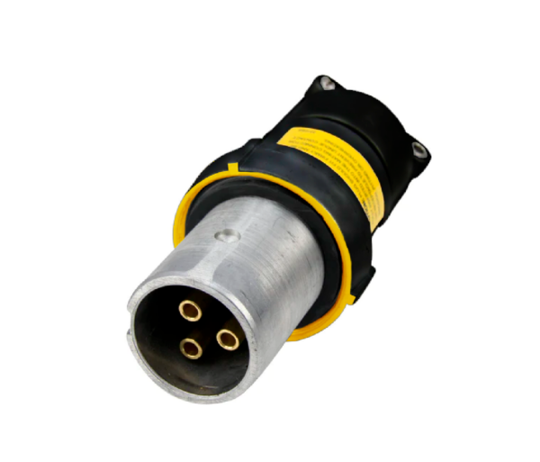 Clavija CPP, con recubrimiento exterior de PVC e interior con uretano amarillo, marca REPSA Yellow Coat®.