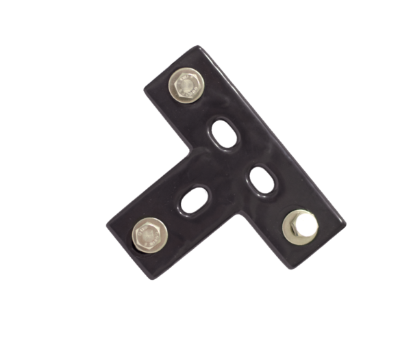 Conector derivación para Angulo Multiperforado con recubrimiento de PVC REPSA
