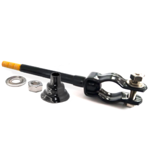 Conjunto sujetador a Loza para tubo conduit con recubrimiento de PVC, marca REPSA Yellow Coat®.